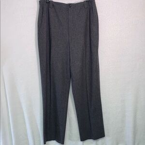 Banana Republic Gray Dress Pants with Pleats and Straight Leg